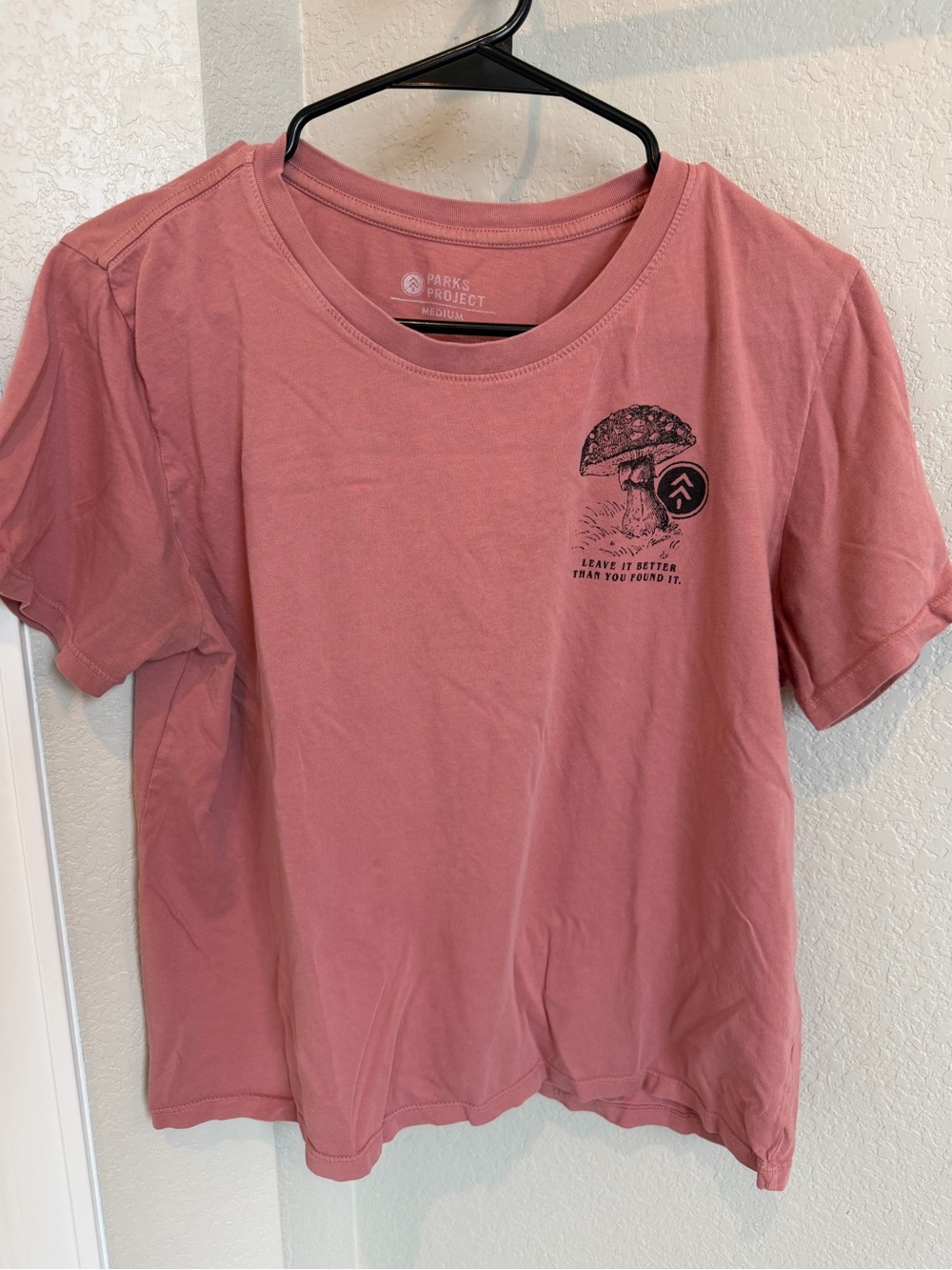 Parks Project Dusty Rose Mushroom Graphic Tee